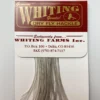 Whiting 100 Pack Dry Fly Hackle - Light Dun - 12