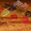 Hareline Mini Squiggle Worms Misc. Synthetics