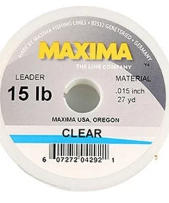 Alpine Tippet Leader & Accessories Maxima Leader Material - Clear