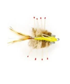 Fulling Mill Shop Flies Merkin Crab Deep- Tan/Brown