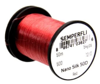 Thread SemperFli Nano Silk Ultra Fine 50D 12/0 10 Thread SemperFli Nano Silk Ultra Fine 50D 12/0