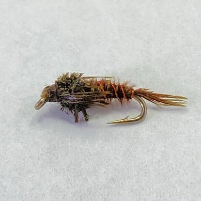 Umpqua Olive Pheasant Tail Flashback 3 Umpqua Olive Pheasant Tail Flashback