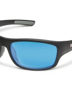 Smith Suncloud Cover - Matte Black - Polarized Blue Mirror
