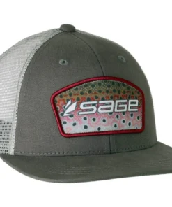 Hats Sage Patch Trucker Hat - Rainbow Charcoal