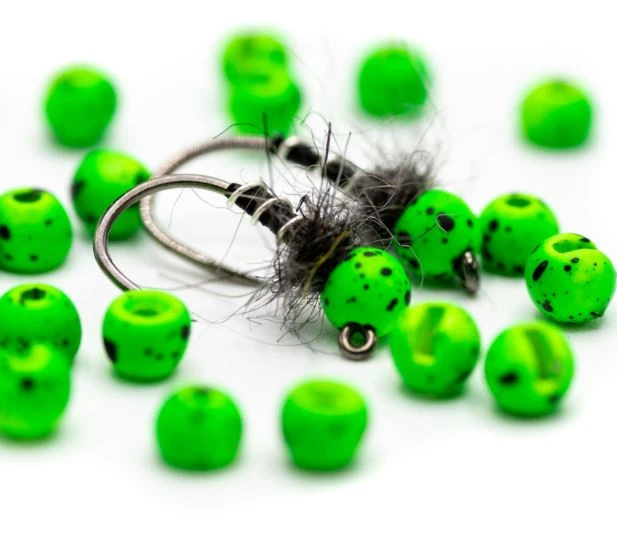 Firehole Stones Speckled Tungsten Beads 5 Firehole Stones Speckled Tungsten Beads