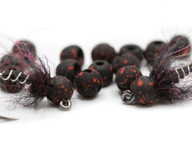 Firehole Stones Speckled Tungsten Beads 9 Firehole Stones Speckled Tungsten Beads