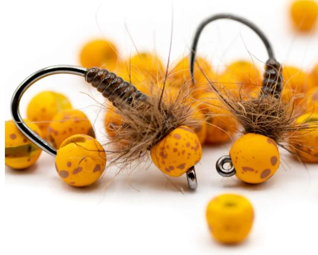 Firehole Stones Speckled Tungsten Beads 13 Firehole Stones Speckled Tungsten Beads