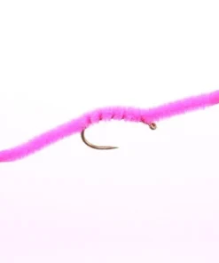 Umpqua San Juan Worm - Hot Pink