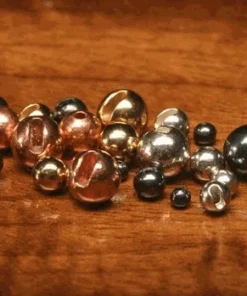 Hareline Slotted Tungsten Beads - Rainbow