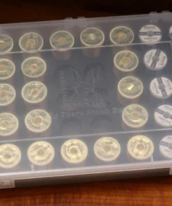 Hareline Fly Tying Accessories Spool/Thread Stash Box Organizer