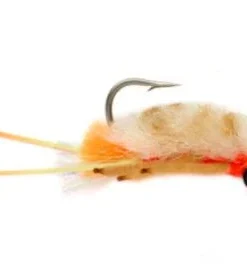 Fulling Mill Shop Flies Sand Flea - Tan & White