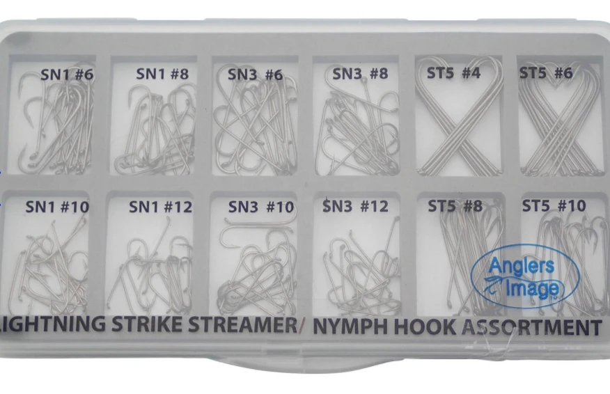 Wapsi Lightning Strike Hook Assortment Box Hooks & Shanks 4 Wapsi Lightning Strike Hook Assortment Box Hooks & Shanks