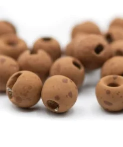 Firehole Stones Speckled Slotted Tungsten Beads