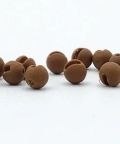 Firehole Stones Matte Slotted Tungsten Beads 16 Firehole Stones Matte Slotted Tungsten Beads