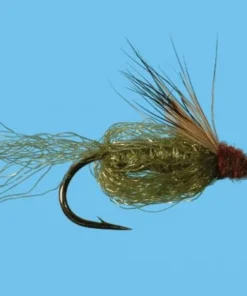 Solitude Shop Flies Sparkle Pupa - Olive