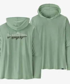 Patagonia Men's Long Sleeve Cap Cool Daily Graphic Hoodie Clothing & Logo Gear