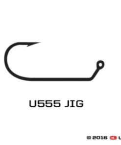 Umpqua U555 60 Deg. Jig Hook - 50 Pack Hooks & Shanks