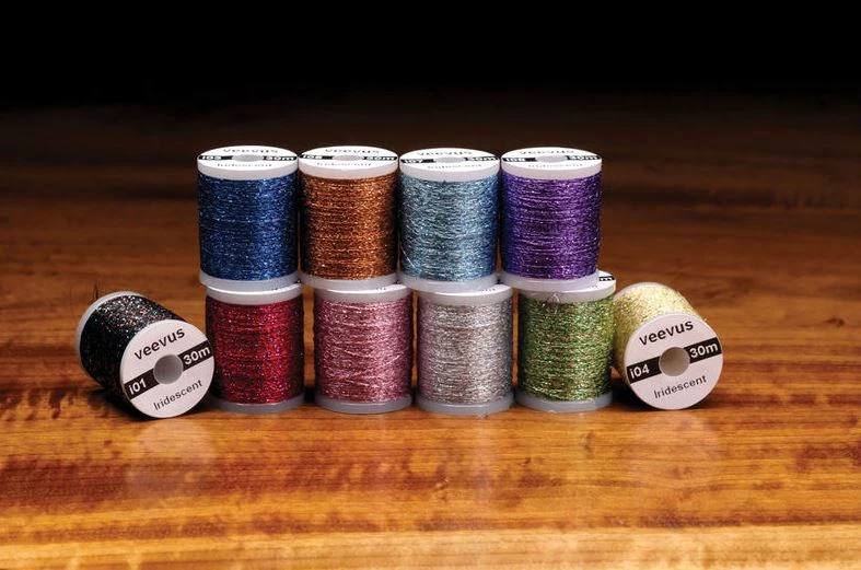 Hareline Veevus Iridescent Thread 3 Hareline Veevus Iridescent Thread