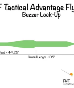 Nature's Spirit FNF Tactical Advantage Fly Line - Buzzer Lock Up Fly Lines