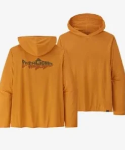 Patagonia Men's Long Sleeve Cap Cool Daily Graphic Hoodie Clothing & Logo Gear