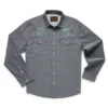Howler Brothers Howler Bros. Gaucho Snapshirt - Dark And Stormy - Charocal Oxford Clothing & Logo Gear