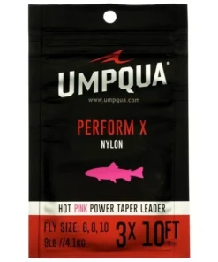 Umpqua Hot Pink Power Leader Tippet Leader & Accessories
