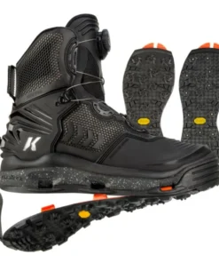 Wading Gear Korkers River Ops BOA Wading Boot - Vibram And Studded Vibram Soles