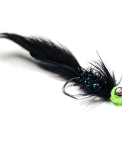 Umpqua Starlite Leech Black/Chartruese