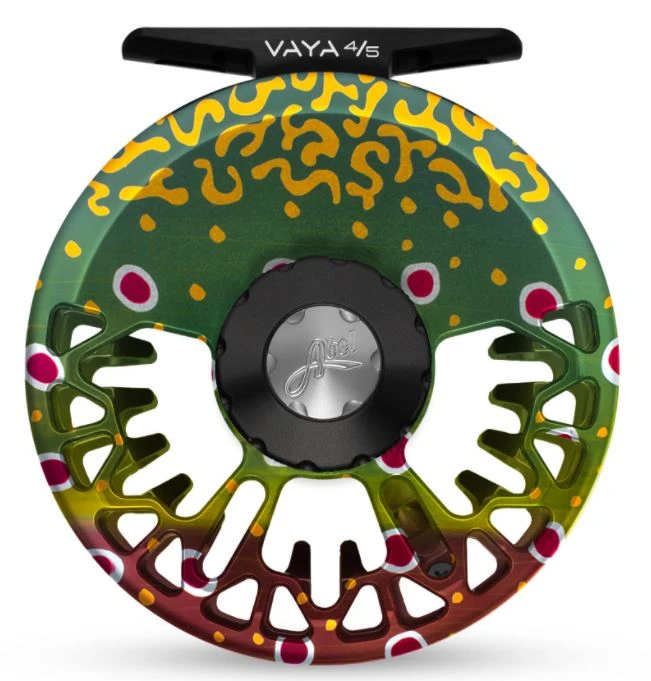Reels Abel Vaya Classic Brook Trout Fly Reel - 4/5 3 Reels Abel Vaya Classic Brook Trout Fly Reel - 4/5