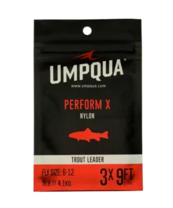 Umpqua Perform X Trout Leader 9' - 3 Pack Tippet Leader & Accessories